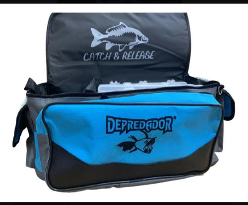 Depredador Bolso Pesca Depredador Tararira Spinning Señuelo + 4 Cajas 6