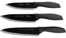 Hudson Set X3 Chef Knives Basic Stainless Steel 6 7 8 Black 0