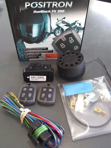 Positron PST FX 350 Motorcycle Alarm with Installed Presence Sensor 7