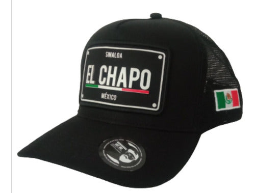 El Chapo Cartel Sinaloa Mexico Flag Tracker Cap 1