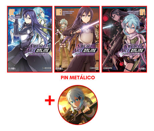 Combo Sword Art Online: Phantom Bullet 2 A 4 - Manga - Ivrea 0