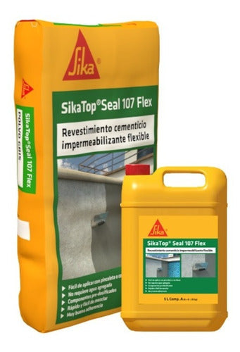 Sika Top Seal 107 Flex Mortero Impermeabilizante Flexible 0