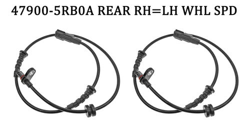 Sensor De Velocidade Da Roda Abs Dianteira Traseira 47900-5r 1