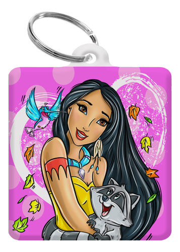 Sublismall Disney Princess Keychains for Children's Day | Bulk Pack of 20 3