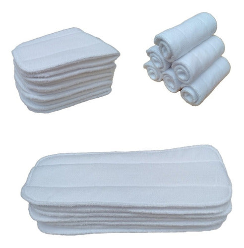 Clover - Pack X 4 Insertos Absorbentes Pañales De Tela Reutilizables 2