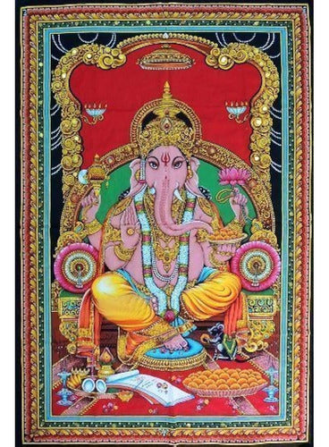 Lord Ganesh 43 X 30 Tapiz 0