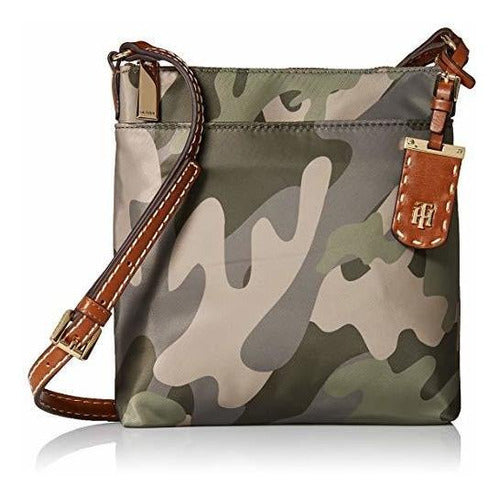 Tommy Hilfiger Julia Camo Crossbody De Nailon Para Mujer 0