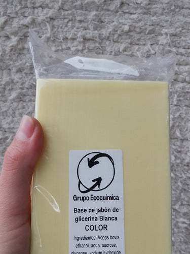 Eco Química Glycerin Soap Bar 1kg 4