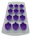 Tienda Almar Raspberry Shaped Silicone Ice Cube Tray - 12 Ice Cubes 0