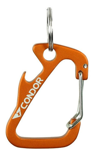 Condor Original Keychain Carabiner with Bottle Opener - Aluminum 0