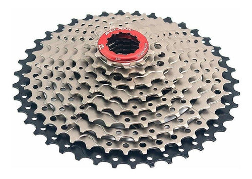 Bolany 9 Speed Cassette Mtb Silver/black 11-40t 0