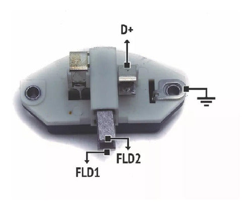 Regulador De Voltaje Compatible Con Bosch M.benz Volvo 1