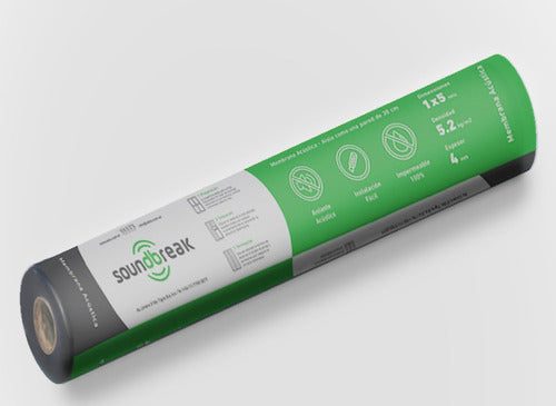 Asts Sound Break Barrier Acoustic Insulation Membrane 5m² 2