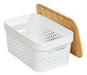 Trendy Corner White Organizer Box with Lid Small 1