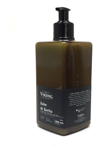 Combo 2 Balm Barba Viking 500ml - Hidratação, Cicatrizante 1