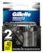 Gillette Mach3 Carbon Razor Blade Replacement x 2 Units 0