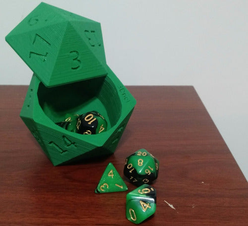 3Dnel D20 Dice Box for RPG, D&D, Magic 2