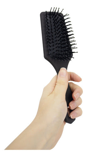 Iko Shop Rectangular Black Hair Brush X12 6