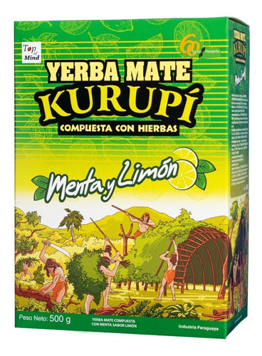 Kurupí Yerba Mate Menta y Boldo 500 g 7