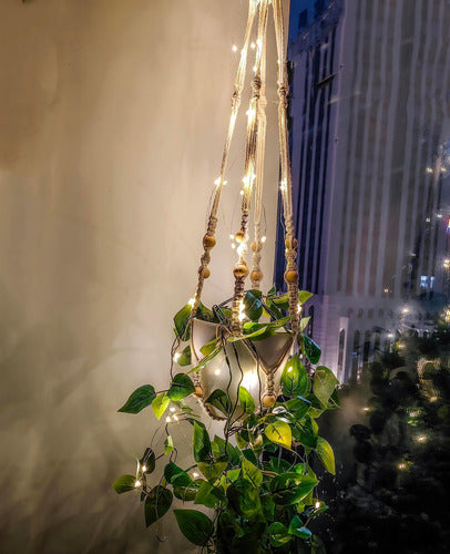 Plantas Colgantes Falsas Con Luces Plantas Artificiales Del 6