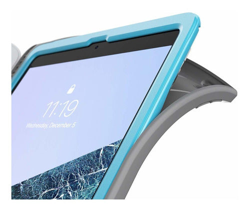 i-Blason Case for Apple iPad 6th Generation 9.7'' - Marble Blue 4