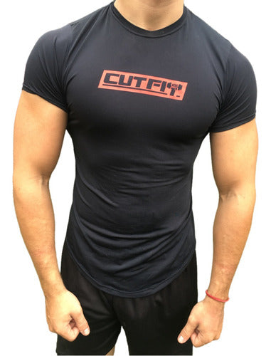 Cutfit Fitted Stretch Gym Training T-Shirt 0