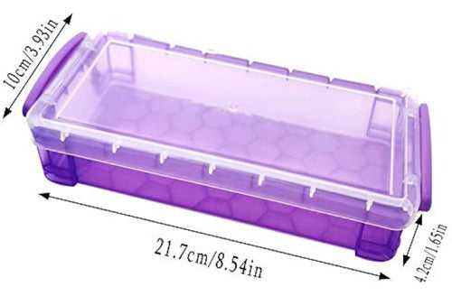 Caja De Almacenamiento Para Pinceles De Pintura, 3 1