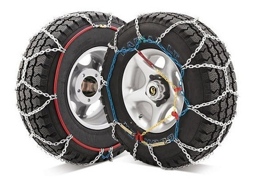 STANYS Snow Chains for Mud and Ice 205/65 R15 + Gloves Cd90 3