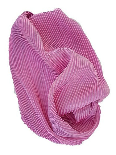 Pleated Solid Color Scarf BA1157bis 15