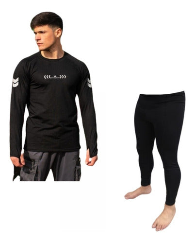 Urban Luxury - Mezgo Thermal Combo: Reflect T-Shirt + Thermal Leggings - 6 Pack 0