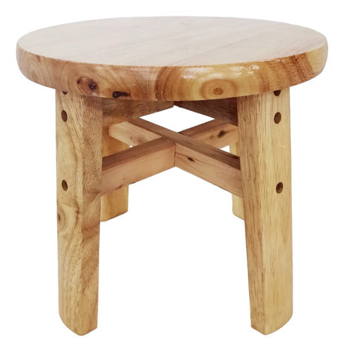 Banco Silla Madera Apilable De Niã±os - Asiento Banquito 0