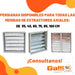 GATTI VENTILACIÓN Metal Blinds Mobile Air Extractor 55 cm Bathroom/Kitchen 6