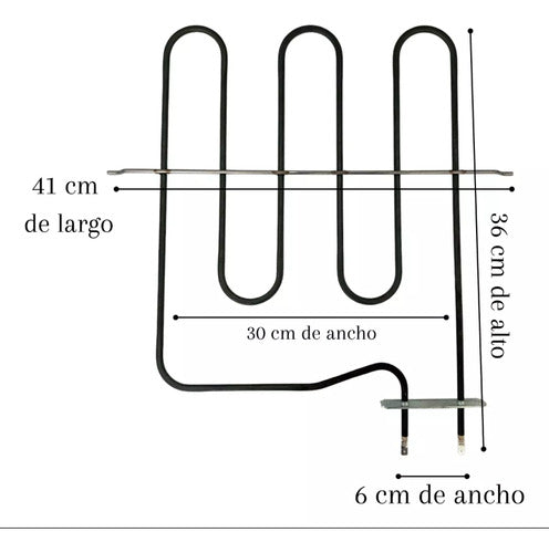 Resistencia Grill Para Cocina Ariston C34sg K3g21 1