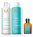 Moroccanoil Hydration Pack Shampoo, Conditioner & Treatment Oil No Sulfates 5