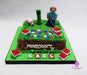 Torta Minecraft Juego Videojuego Tematica Personalizada 0