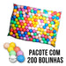 Bolas / Bolinha De Ping Pong Coloridas Pacote C/200 Unidades 1