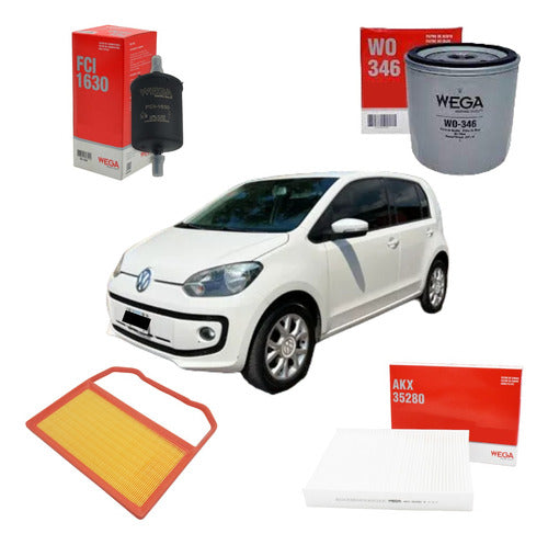 Kit Filtros Wega Vw Up! - Gutti 0