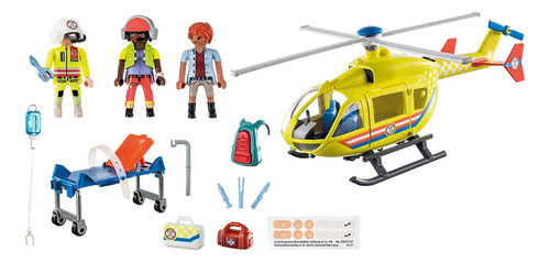 Playmobil Helicopter Rescue Set Universe Binario 1