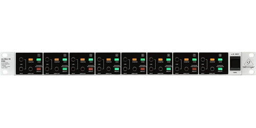 Behringer Ultra-DI Pro DI800v2 8-Channel Active Instrument Direct Box 0