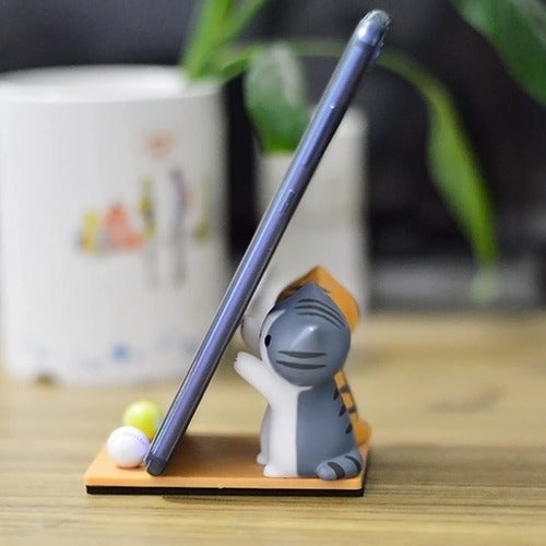 Cute Cat Smartphone Stand - Gatos 5