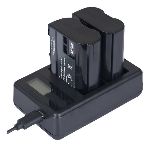 Nikon 2 X Battery + Dual Channel Battery Charger 0