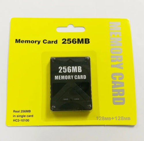 Memória Card 256mb Para Ps2 0