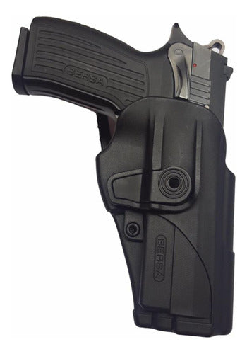 Funda Pistolera Tactica Bersa Tpr9 Polimero Nivel 2 Zurda 0