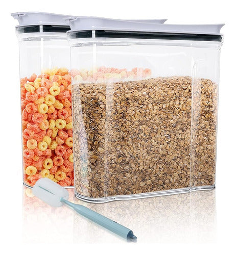 Freshkeeper Contenedor De Cereales Conjunto De Almacenamient 0