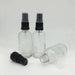 Impofra 100ml Transparent Glass Bottle with Spray Top Pack of 50 1