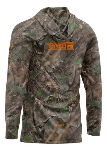 Payo Camouflaged Forest Trace Fishing Shirt UV Protection 1