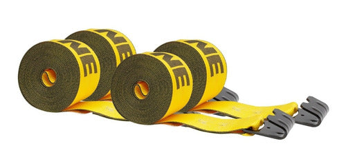 Pack 4 Units 100mm x 9m Belt-Strap-Webbing Strap 7350kg Kinedyne 0