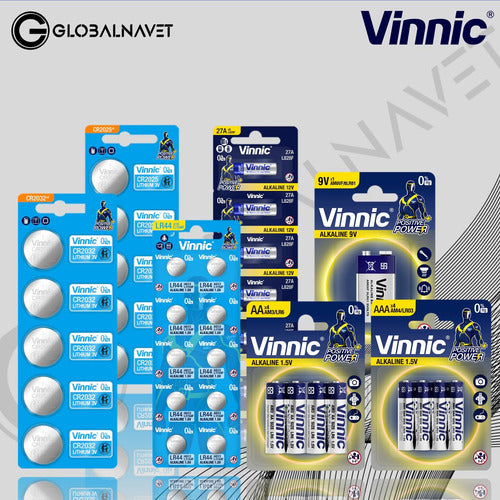 Vinnic 1.5V Alkaline Button Cell Batteries Lr66 Ag4 L626f 377 - Pack of 10 4