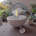 Rustic Cement Ethanol Burner 23cmx10cm by ARTE CALIZA 3