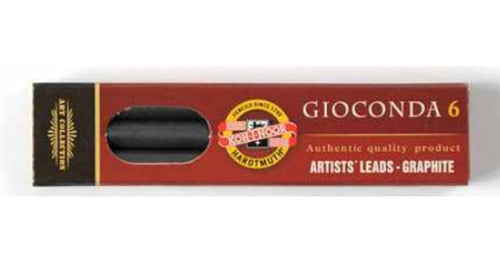 Koh-i-noor Gioconda Graduated Graphite Pencils 5.6mm X 80mm X6 0